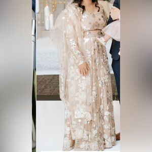 The saree room set - skirt + dupatta + blouse